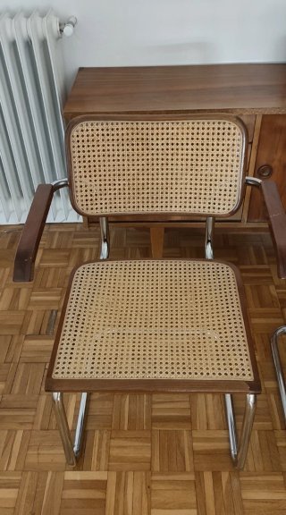 Sillas Cesca Ratán y Madera