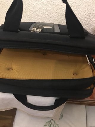 Maletín Portátil Samsonite Negro Gris