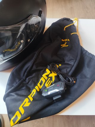 Casco Scorpion Exo 1200 + Intercom