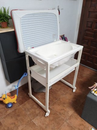 Cambiador bañera para bebé