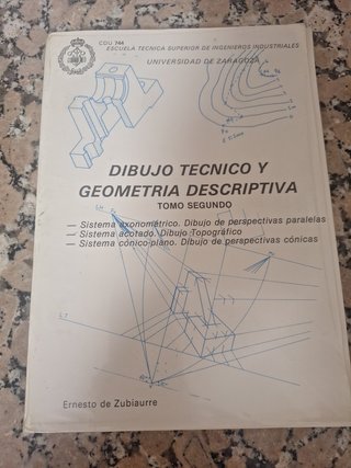 Libro dibujo técnico y geometría descriptiva