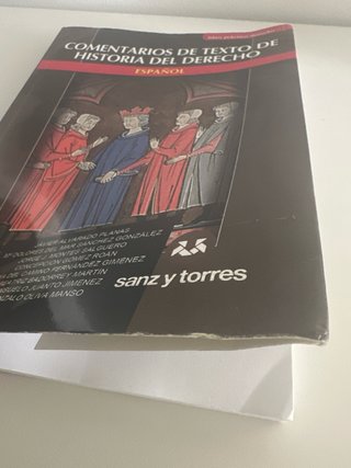 Comentarios de texto de historia del derecho