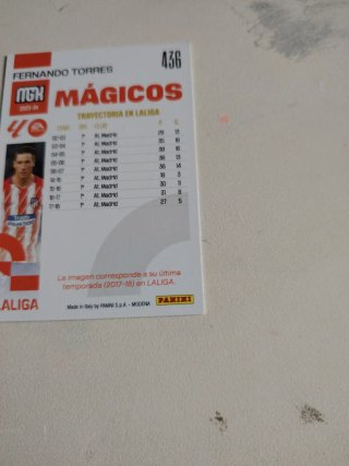 Carta Fernando Torres Mágicos MGK 23/24