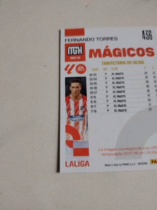 Carta Fernando Torres Mágicos MGK 23/24