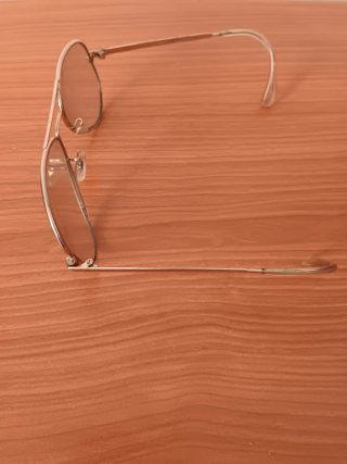 Gafas de aviador montura dorada y plateada