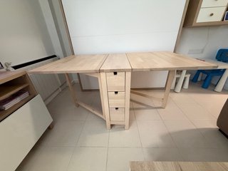 Mesa Plegable Ikea Norden Madera