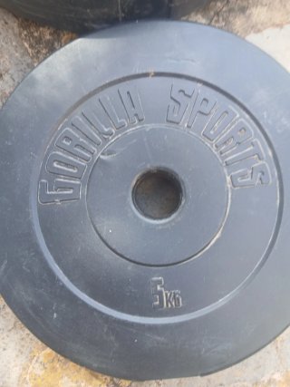 Set Pesas Gorilla Sports