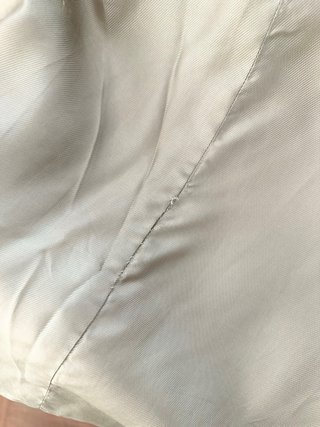 Abrigo paño Zara beige