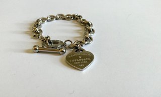 Pulsera Tiffany & Co. Corazón Plata