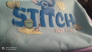 Mochila mediana infantil Stitch usada