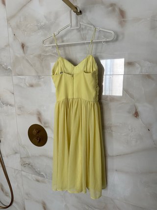 Vestido ASOS amarillo talla 32 XXS
