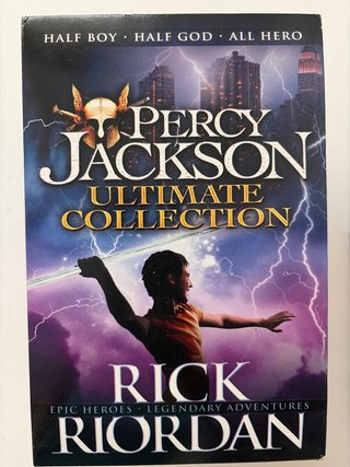 Coleccion de libros de Percy Jackson en inglés