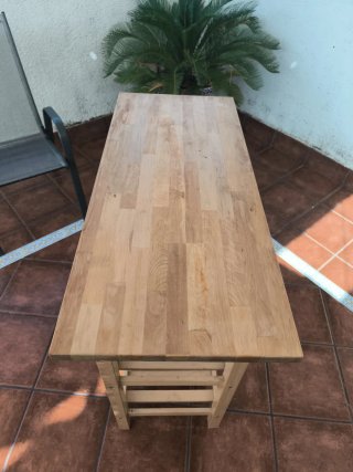 Carro Cocina Ikea Madera Frutero Barbacoa