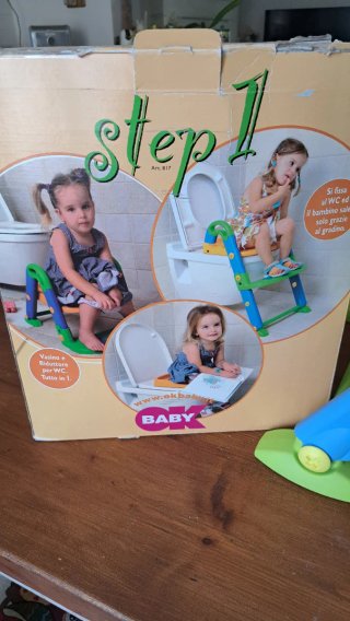 Vasino e riduttore WC per bambini
