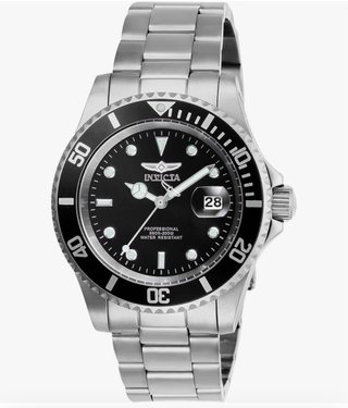 Reloj Invicta Profesional Negro/Plateado