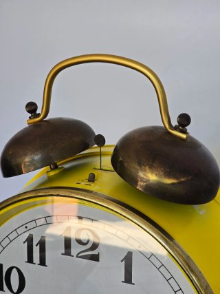 Sveglia Gigante Vintage KB Electric Gialla