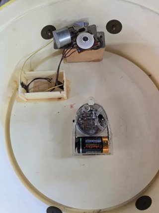 Sveglia Gigante Vintage KB Electric Gialla