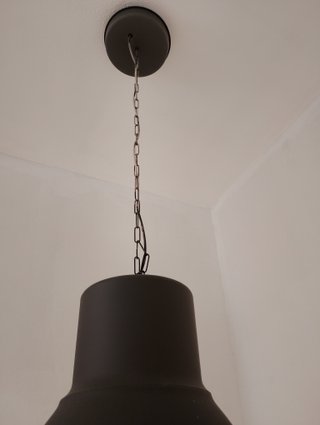 Lámpara IKEA Hektar XL 47cm gris oscuro