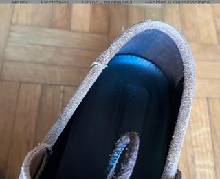 Mocasines ante marrón topo Massimo Dutti 41
