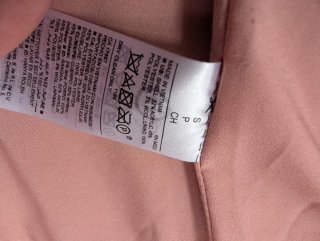 Abrigo rosa palo Old Navy Talla S