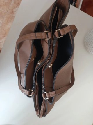 Bolso tote Parfois marrón