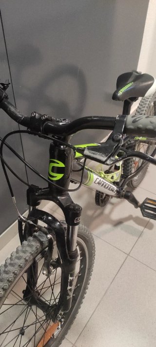 Bicicleta 20 pulgadas niño Cannondale aluminio