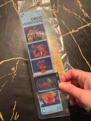 Tiras de juego antiguas TV