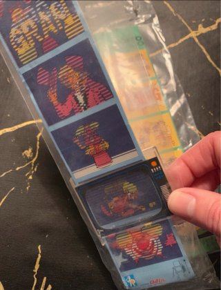 Tiras de juego antiguas TV
