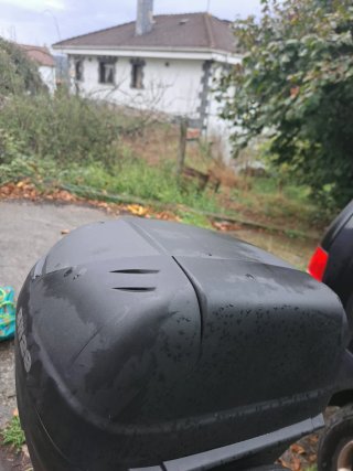Cofre Baúl Moto Shad 29L Negro