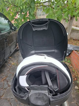 Cofre Baúl Moto Shad 29L Negro
