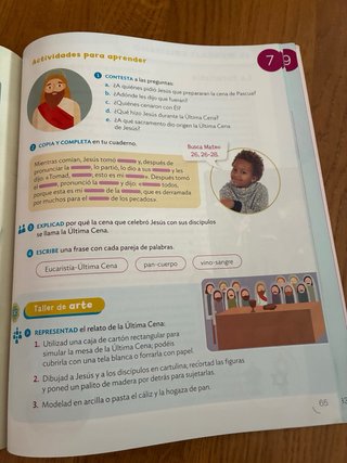 Religión Católica, 4 Primaria, Proyecto Constru...