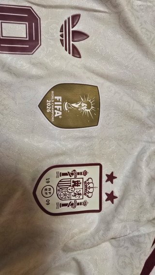Camiseta España Visitante 2026 2 Estrellas
