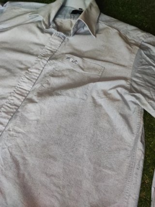 Camicia Fila Azzurra Uomo Tg. L