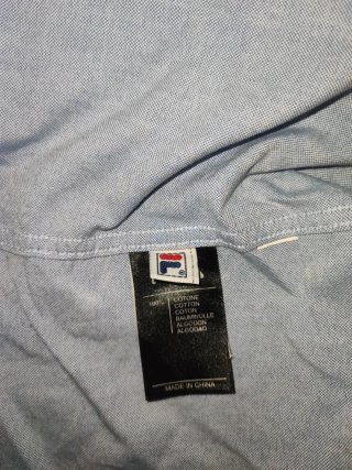 Camicia Fila Azzurra Uomo Tg. L