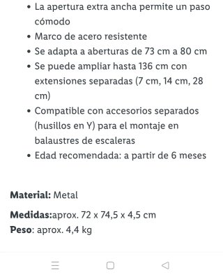 Puerta de seguridad Safety 1st