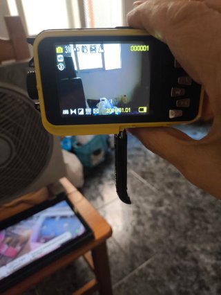 Cámara Sumergible Dual ScreenCámara Acuática para