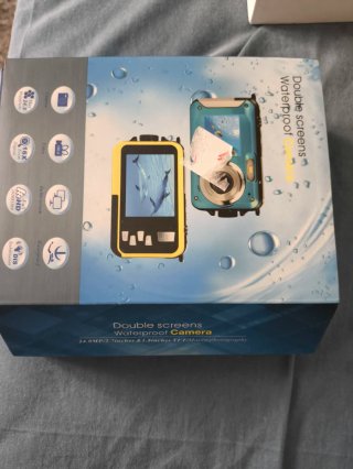 Cámara Sumergible Dual ScreenCámara Acuática para