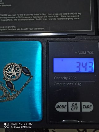 Pulsera Plata Árbol Vida y Zafiros