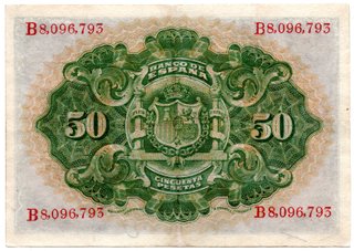 Lote de 3 preciosos y difíciles billetes de España