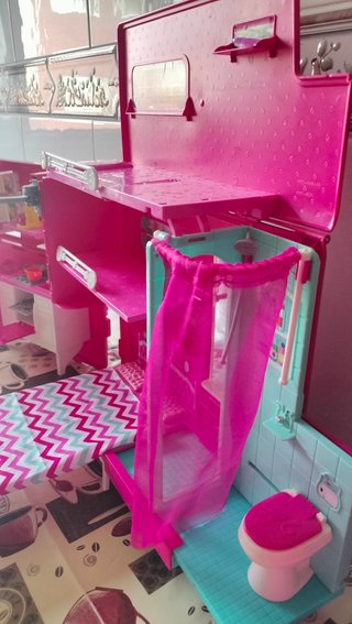 Autocaravana Barbie Vacaciones. Muy bueno.