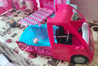 Autocaravana Barbie Vacaciones. Muy bueno.