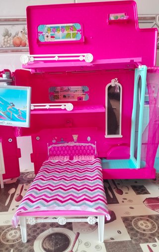 Autocaravana Barbie Vacaciones. Muy bueno.
