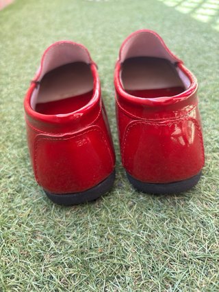 Zapatos Hispanitas Talla 38 Charol Rojo