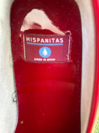Zapatos Hispanitas Talla 38 Charol Rojo