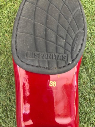 Zapatos Hispanitas Talla 38 Charol Rojo