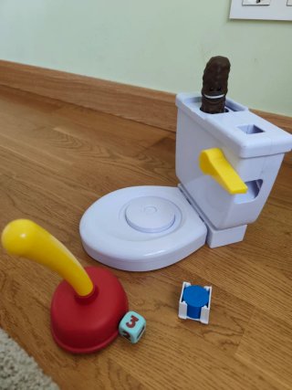 Juego Baño Boom Atrapa la Caca