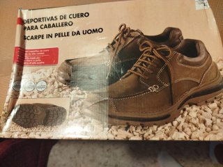 Zapatos náuticos de piel marrón para hombre