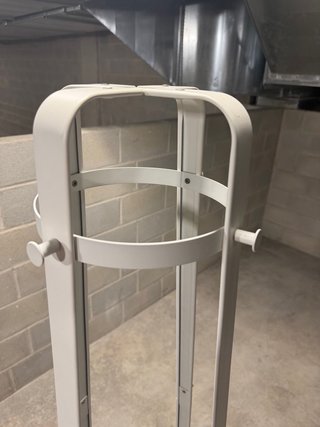 Perchero Metálico Moderno IKEA Blanco