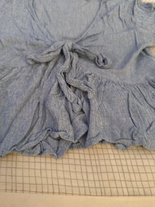 Blusa Brownie azul talla xs-s