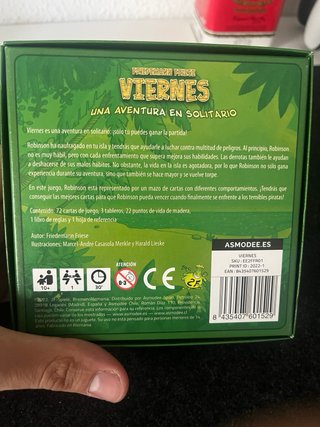 Juego de mesa Viernes Friedemann Friese